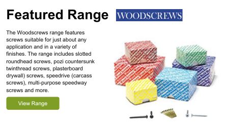 The Woodscrews range features woodscrews suitable for just about any application and in a variety of finishes.